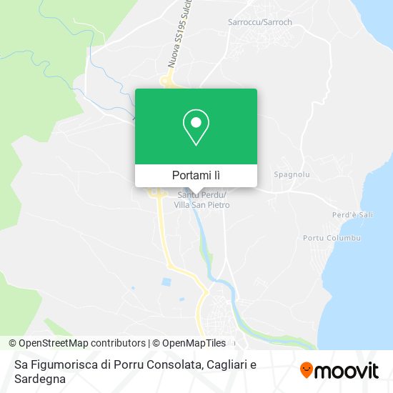 Mappa Sa Figumorisca di Porru Consolata