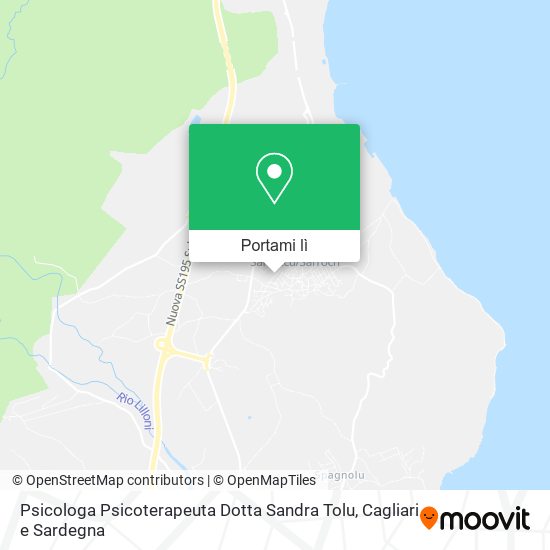 Mappa Psicologa Psicoterapeuta Dotta Sandra Tolu