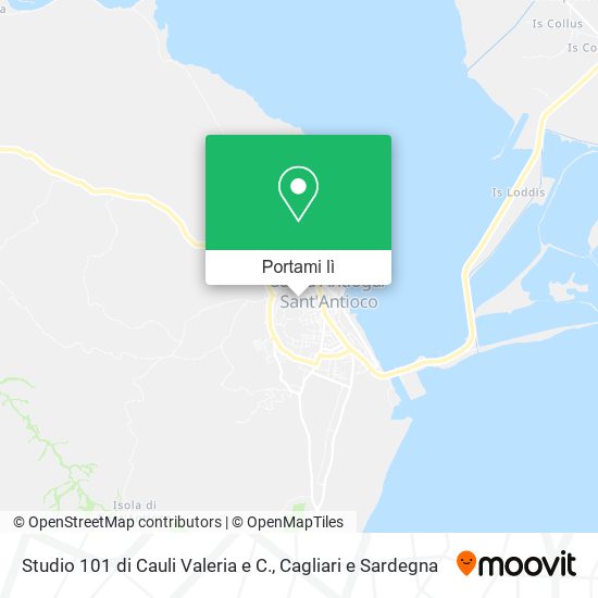 Mappa Studio 101 di Cauli Valeria e C.