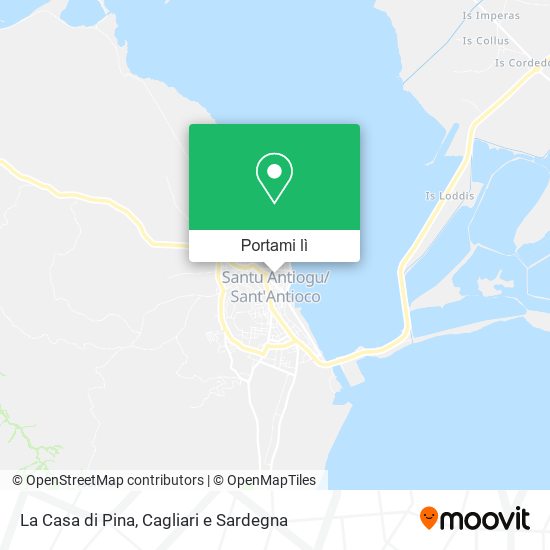 Mappa La Casa di Pina
