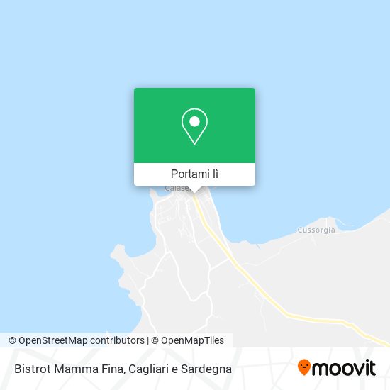 Mappa Bistrot Mamma Fina