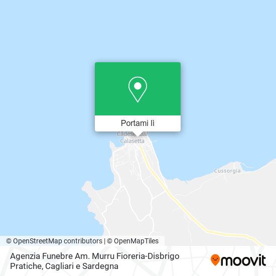 Mappa Agenzia Funebre Am. Murru Fioreria-Disbrigo Pratiche