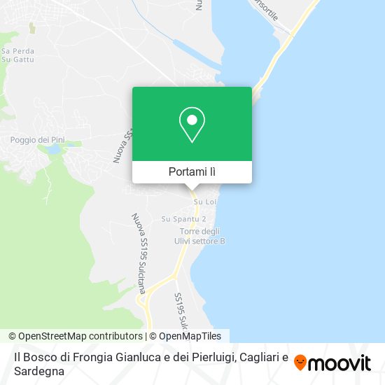 Mappa Il Bosco di Frongia Gianluca e dei Pierluigi