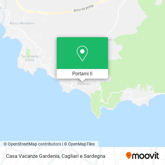 Mappa Casa Vacanze Gardenia