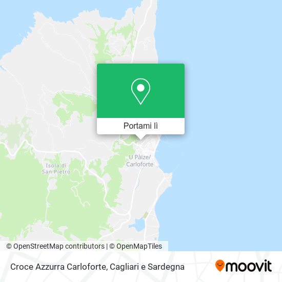 Mappa Croce Azzurra Carloforte