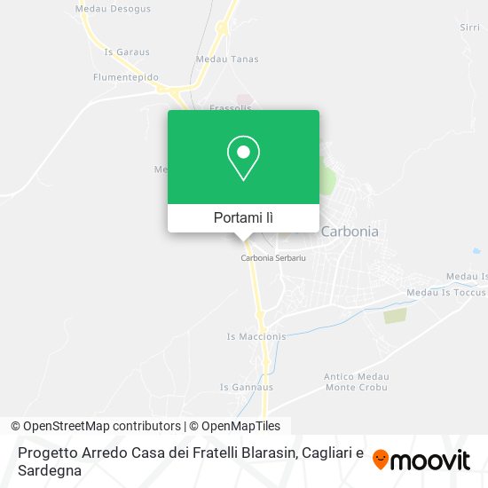 Mappa Progetto Arredo Casa dei Fratelli Blarasin