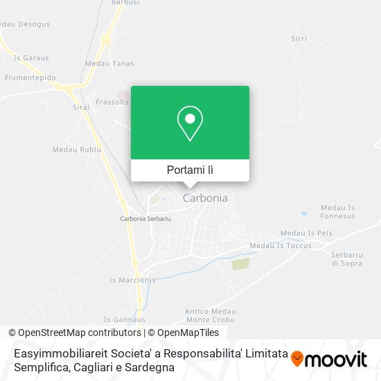 Mappa Easyimmobiliareit Societa' a Responsabilita' Limitata Semplifica