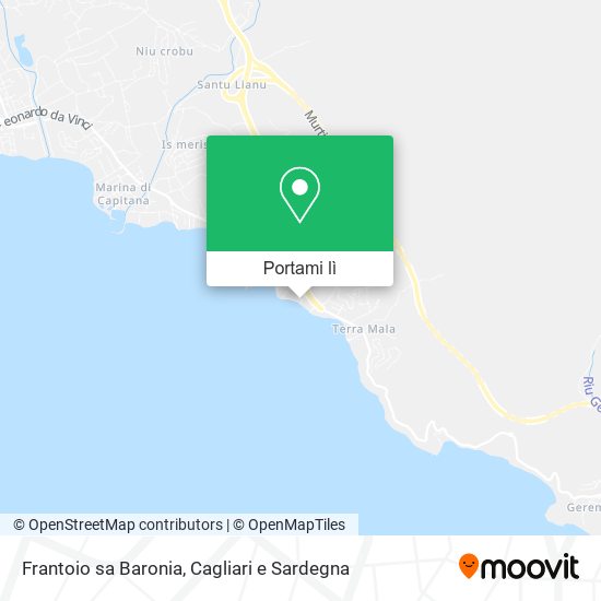 Mappa Frantoio sa Baronia