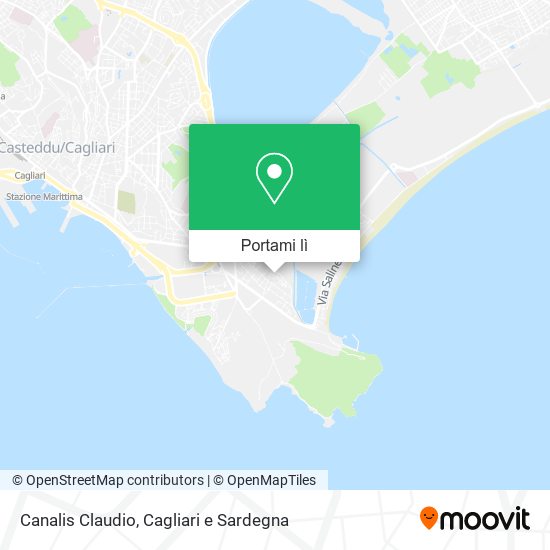 Mappa Canalis Claudio