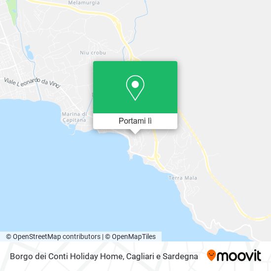 Mappa Borgo dei Conti Holiday Home
