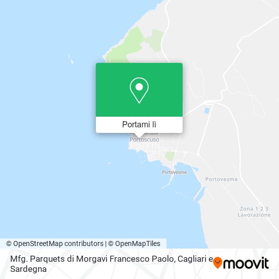 Mappa Mfg. Parquets di Morgavi Francesco Paolo