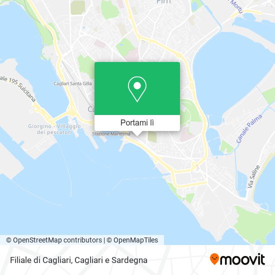 Mappa Filiale di Cagliari