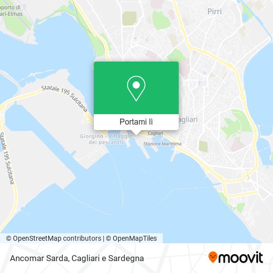 Mappa Ancomar Sarda