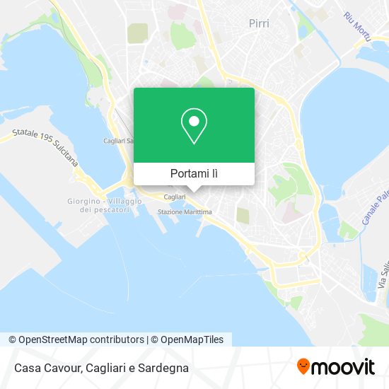 Mappa Casa Cavour
