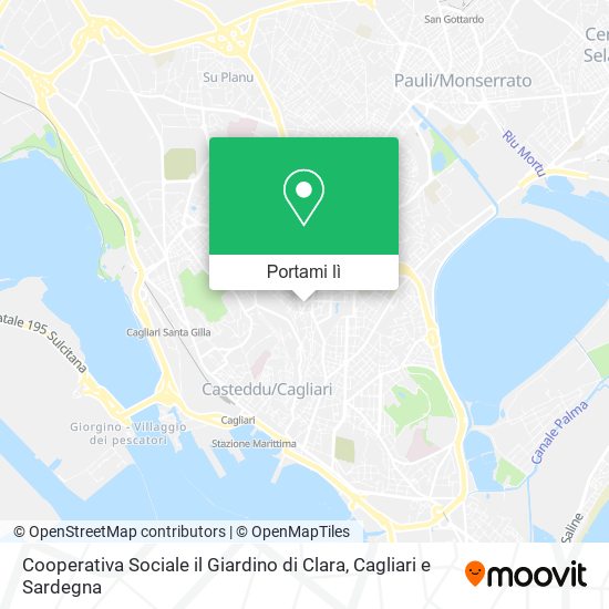 Mappa Cooperativa Sociale il Giardino di Clara