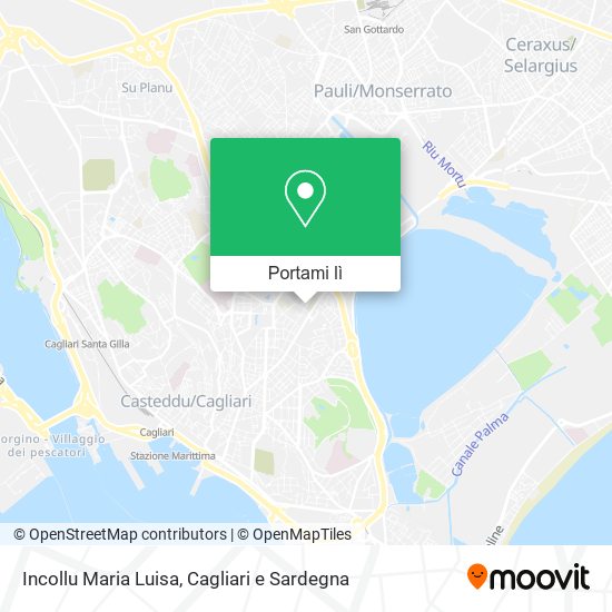 Mappa Incollu Maria Luisa