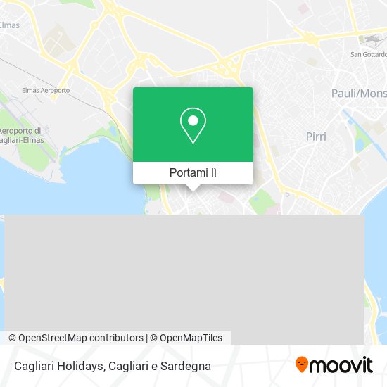 Mappa Cagliari Holidays