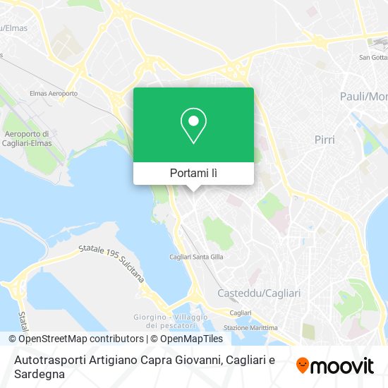 Mappa Autotrasporti Artigiano Capra Giovanni