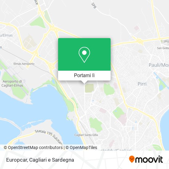 Mappa Europcar