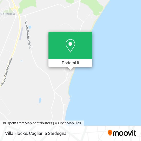 Mappa Villa Flocke