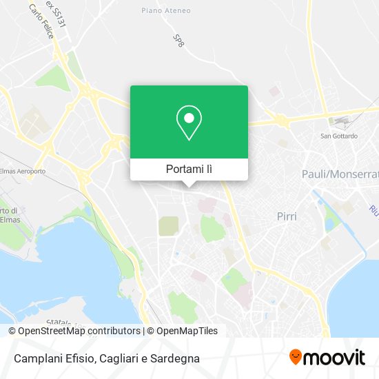 Mappa Camplani Efisio