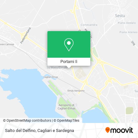 Mappa Salto del Delfino