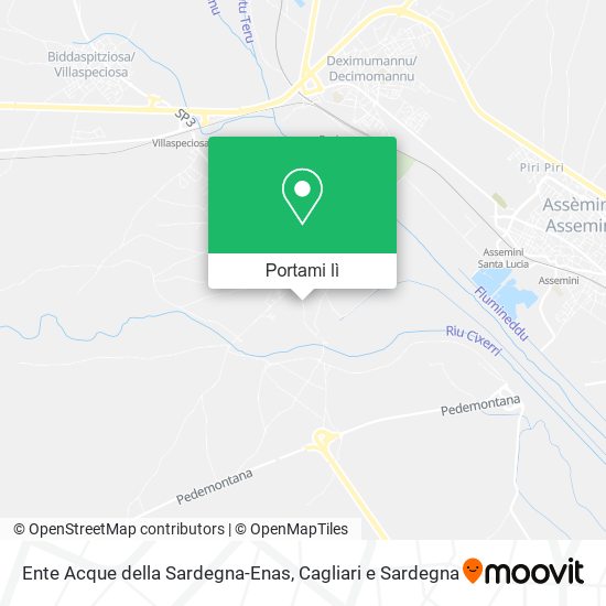 Mappa Ente Acque della Sardegna-Enas