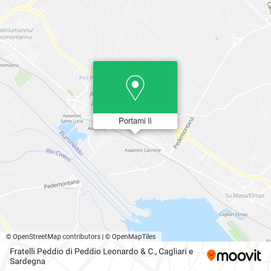 Mappa Fratelli Peddio di Peddio Leonardo & C.