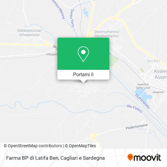 Mappa Farma BP di Latifa Ben