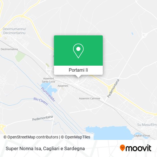 Mappa Super Nonna Isa