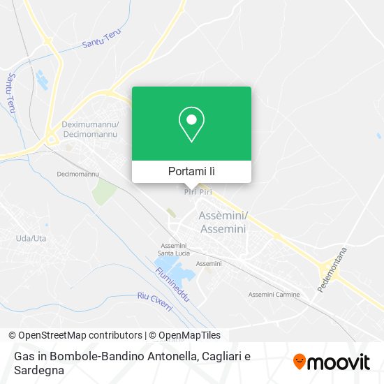 Mappa Gas in Bombole-Bandino Antonella