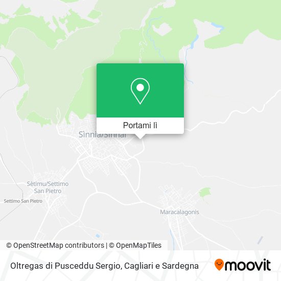 Mappa Oltregas di Pusceddu Sergio