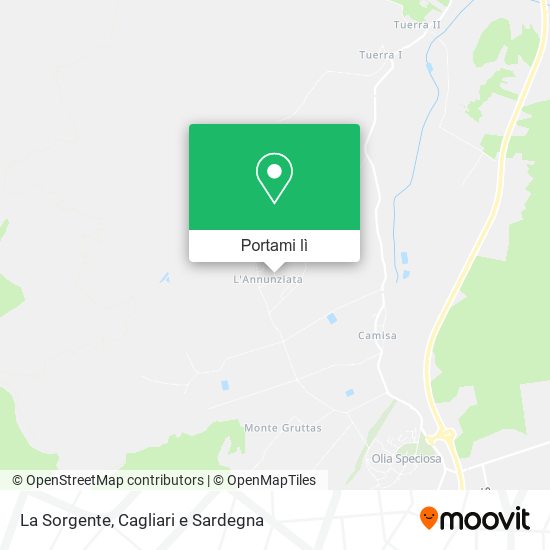Mappa La Sorgente