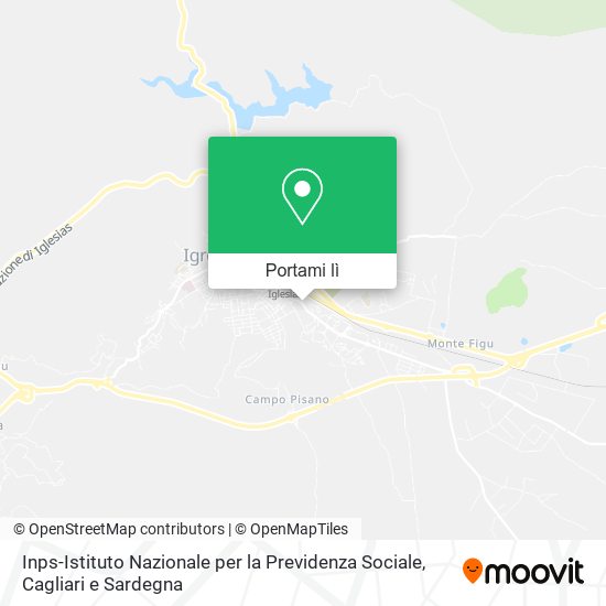 Mappa Inps-Istituto Nazionale per la Previdenza Sociale