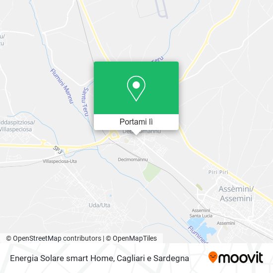 Mappa Energia Solare smart Home