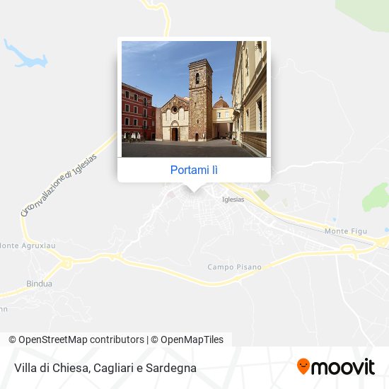 Mappa Villa di Chiesa