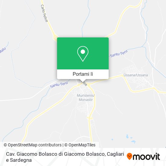 Mappa Cav. Giacomo Bolasco di Giacomo Bolasco