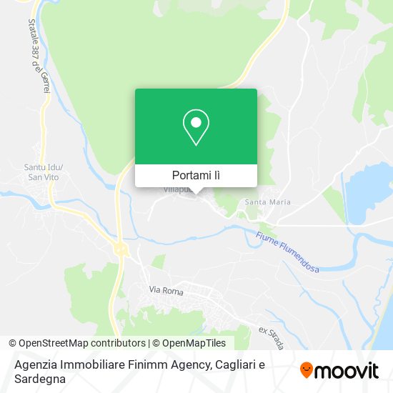 Mappa Agenzia Immobiliare Finimm Agency