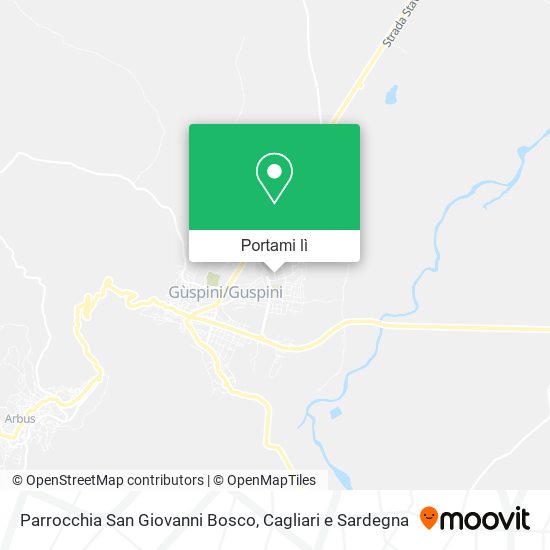 Mappa Parrocchia San Giovanni Bosco
