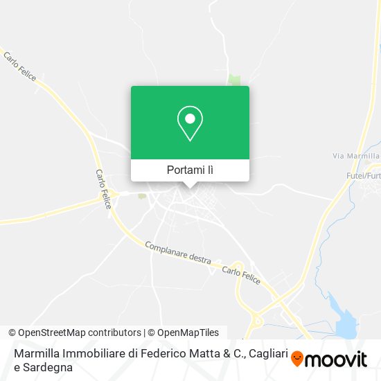Mappa Marmilla Immobiliare di Federico Matta & C.