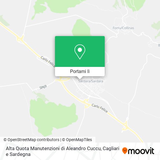 Mappa Alta Quota Manutenzioni di Aleandro Cuccu