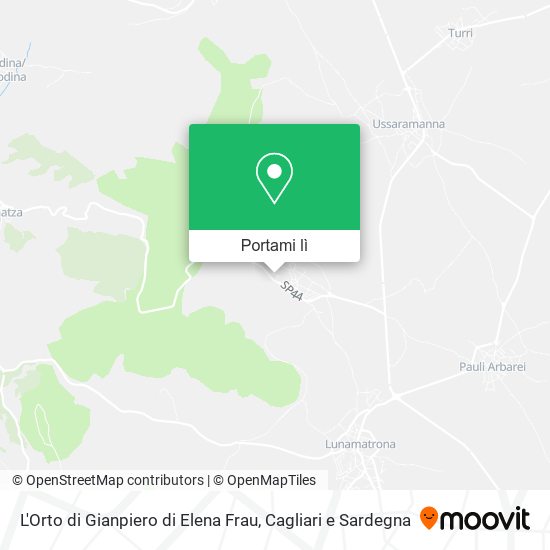 Mappa L'Orto di Gianpiero di Elena Frau