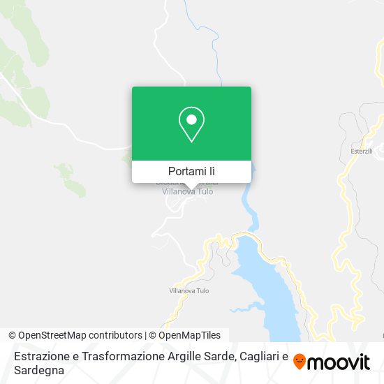 Mappa Estrazione e Trasformazione Argille Sarde