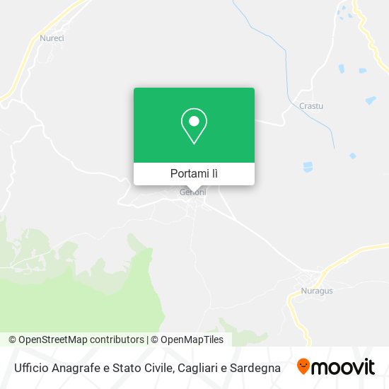 Mappa Ufficio Anagrafe e Stato Civile