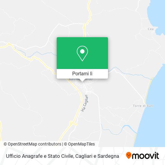 Mappa Ufficio Anagrafe e Stato Civile