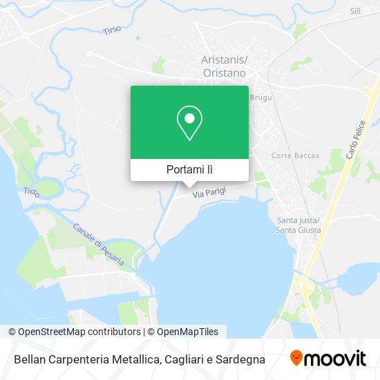 Mappa Bellan Carpenteria Metallica