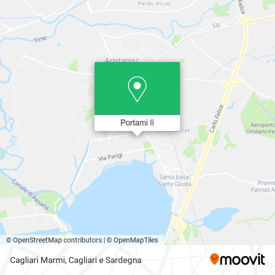 Mappa Cagliari Marmi