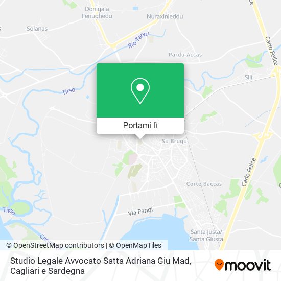 Mappa Studio Legale Avvocato Satta Adriana Giu Mad