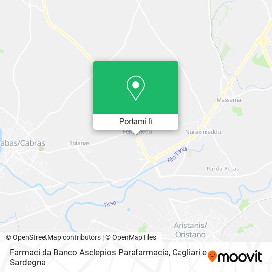 Mappa Farmaci da Banco Asclepios Parafarmacia