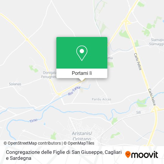 Mappa Congregazione delle Figlie di San Giuseppe